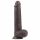 Lovetoy Sliding-Skin - dvoslojni dildo - 23 cm (smeđi) 