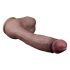 Lovetoy Nature Cock - dvoslojni realistični dildo - 26 cm (prirodni) 