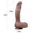 Lovetoy Nature Cock - dvoslojni realistični dildo - 26 cm (prirodni) 