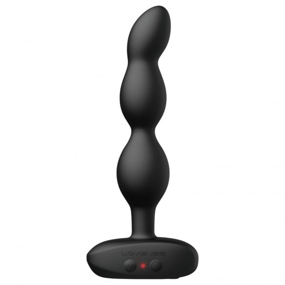 LOVENSE Ridge - pametni analni vibrator s kuglicama (crni) 