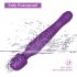 Tracy's Dog Wand - vodootporan, punjiv, pulsirajući vibrator za masažu (ljubičasti) 