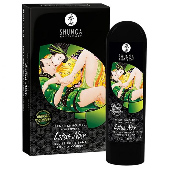 Shunga Lotus Noir - unisex stimulirajući gel (60 ml)