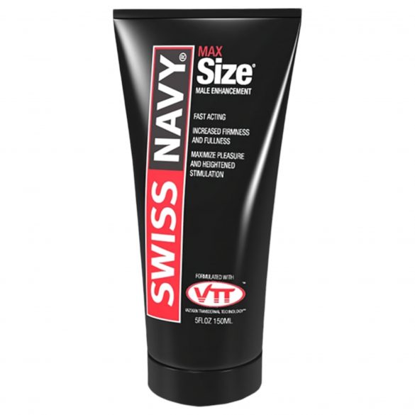 Swiss Navy MAX Size - stimulirajuća krema za muškarce (150 ml) 