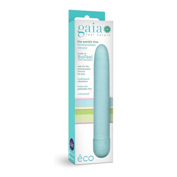 Gaia Eco L - ekološki prihvatljiv štapni vibrator (plavi) - veliki 