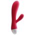 Cotoxo Dolphin & baby - punjivi vibrator za klitoris (crveni)