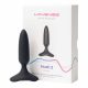 LOVENSE Hush 2 XS - punjivi mali analni vibrator (25 mm) - crni 