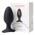 LOVENSE Hush 2 L - punjivi mali analni vibrator (57 mm) - crni 