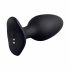 LOVENSE Hush 2 L - punjivi mali analni vibrator (57 mm) - crni 