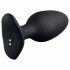 LOVENSE Hush 2 L - punjivi mali analni vibrator (57 mm) - crni 