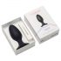 LOVENSE Hush 2 L - punjivi mali analni vibrator (57 mm) - crni 