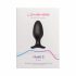 LOVENSE Hush 2 L - punjivi mali analni vibrator (57 mm) - crni 