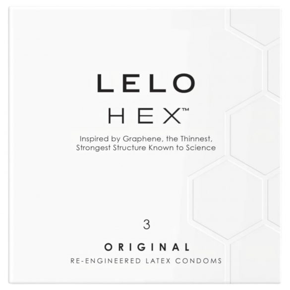 LELO Hex Original - luksuzni kondom (3 komada)