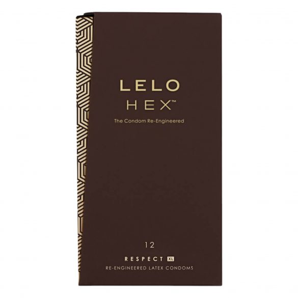 LELO Hex Respect XL - luksuzni kondomi (12 kom) 