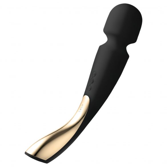 LELO Smart Wand 2 - veliki - punjivi vibrator za masažu (crni) 