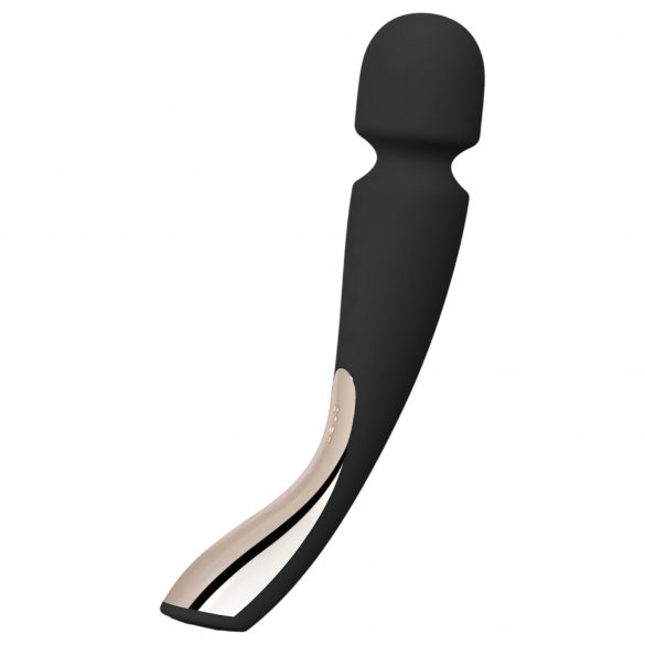 LELO Smart Wand 2 - srednji - punjivi, masažni vibrator (crni) 