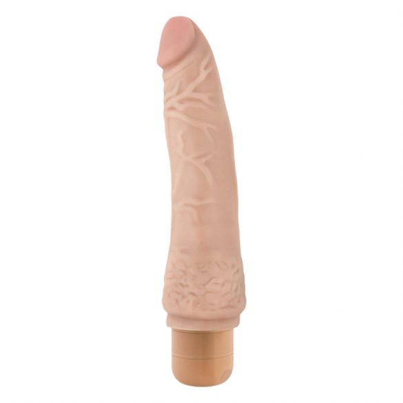 Dr Skin Vibe br.7. - realistični vibrator (prirodni) 