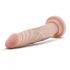 Dr. Skin 7.5 - realističan dildo s ljepljivim potplatom - prirodan (19 cm) 