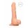 RealRock Dong 7 - realističan, dildo za testise (17 cm) - prirodan 