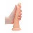 RealRock Dong 7 - realistični dildo (17cm) - prirodan 