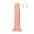 RealRock Dong 8 - realistični dildo (20cm) - prirodan 