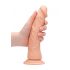 RealRock Dong 8 - realistični dildo (20cm) - prirodan 