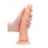 RealRock Dong 8 - realistični dildo (20cm) - prirodan 