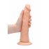 RealRock Dong 9 - realistični dildo (23cm) - prirodan 