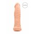 RealRock Penis Sleeve 6 - rukav za penis (17cm) - prirodan 