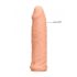 RealRock Penis Sleeve 6 - rukav za penis (17cm) - prirodan 