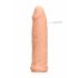 RealRock Penis Sleeve 6 - rukav za penis (17cm) - prirodan 