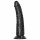 RealRock Slim - ljepljivi, realistični dildo - 15,5 cm (crni) 