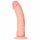 RealRock - realistični dildo s vakuumom - 15,5 cm (prirodni) 