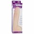 Doc Johnson Vac-U-Lock Hung 12 - realistični testikularni dildo (prirodni) 