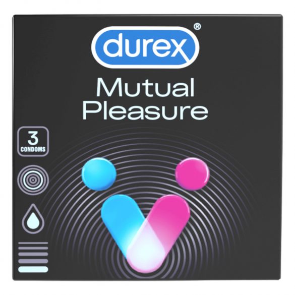 Durex Mutual Pleasure - kondomi (3 kom) 