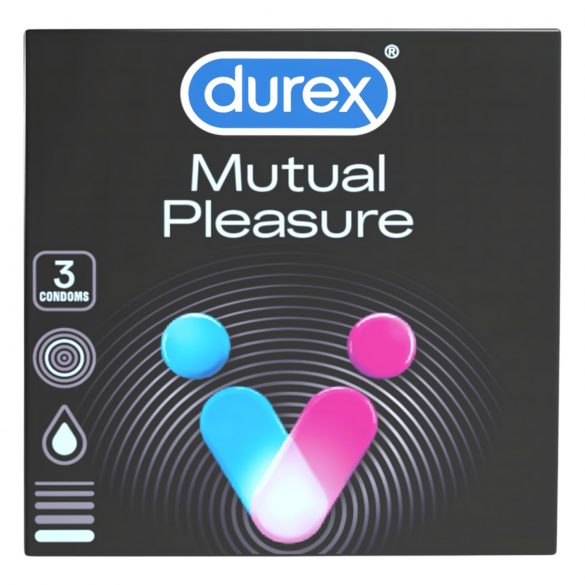 Durex Mutual Pleasure - prezervativi (3 kom)