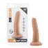 Dr. Skin 5.5 - realističan dildo s ljepljivim potplatom - prirodan (14 cm) 