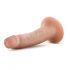 Dr. Skin 5.5 - realističan dildo s ljepljivim potplatom - prirodan (14 cm) 