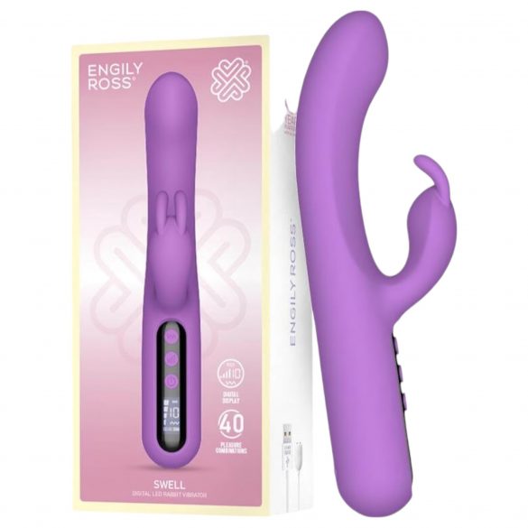 Engily Ross Swell - punjivi digitalni klitoralni vibrator (ljubičasti) 