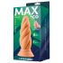 Max & Co Felix - vijugavi analni dildo - 15 cm (prirodno)