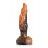 Creature Cocks Ravager - teksturirani silikonski dildo - 20 cm (narančasti) 