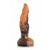 Creature Cocks Ravager - teksturirani silikonski dildo - 20 cm (narančasti)