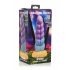 Creature Cocks Mystique - jednorog dildo - 21 cm (ljubičasto-žuti) 