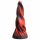 Creature Cocks Hell Kiss - upleteni silikonski dildo - 19 cm (crveni) 