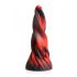 Creature Cocks Hell Kiss - upleteni silikonski dildo - 19 cm (crveni) 