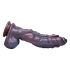 Creature Cocks Hydra - silikonski dildo - 27cm (ljubičasti) 