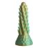 Creature Cocks Stegosaurus - šiljasti silikonski dildo - 20 cm (zeleni) 