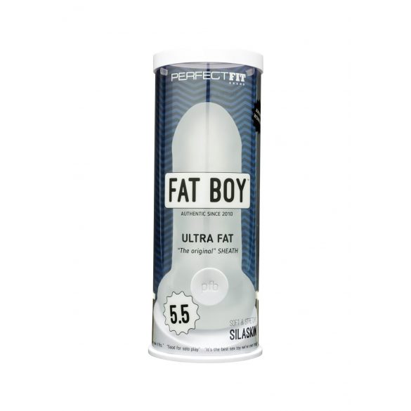 Fat Boy Original Ultra Fat - omotač penisa (15 cm) - mliječno bijela 