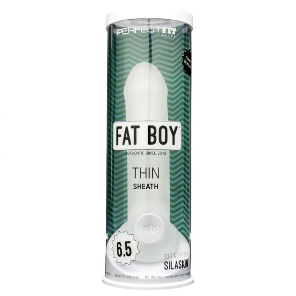 Fat Boy Thin - ovojnica penisa (17 cm) - mliječno bijela 