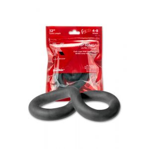 Perfect Fit Ultra Wrap 12 - debeli prsten za penis - crni (30 cm)