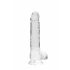 REALROCK - proziran realističan dildo - proziran kao voda (19 cm) 